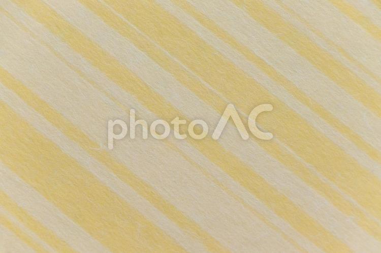 黄色と白色の縞模様の紙 紙,縞模様,黄色の写真素材
