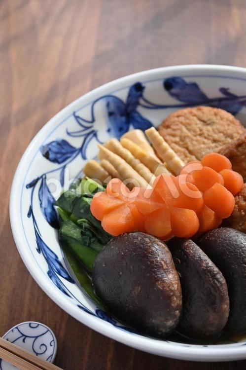 煮物(炊き合わせ) 煮物,炊き合わせ,炊き寄せの写真素材