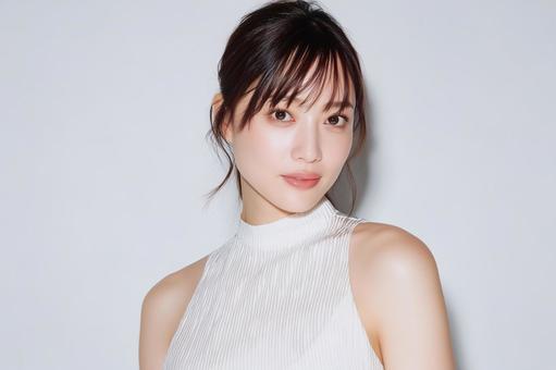 綺麗な肌の女性 綺麗な肌の女性の写真