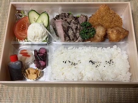 お弁当 お弁当 弁当,お弁当,テイクアウトの写真素材