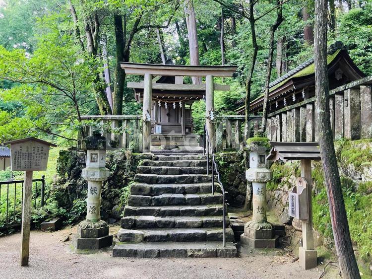 石上神宮　天神社　七座社 石上神宮,奈良県天理市,十六社の写真素材