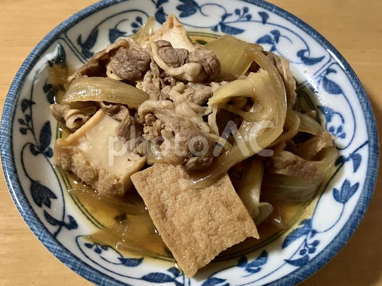 牛肉と厚揚げの煮物 煮物,甘辛煮,牛肉の写真素材