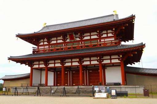 朱雀門 奈良平城京跡・平城宮跡歴史公園2 朱雀門 奈良平城京跡・平城宮跡歴史公園2 朱雀門,平城宮跡,奈良の写真素材