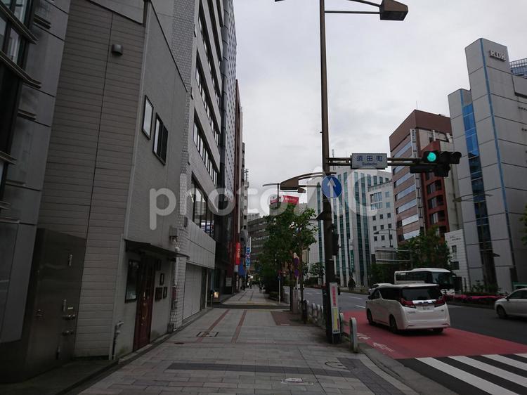 千代田区 須田町信号武銀 東京,千代田区,神田の写真素材