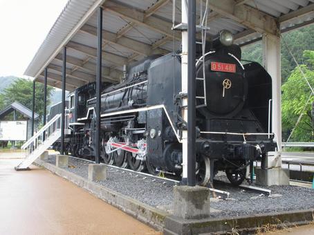福井県-今庄宿-蒸気機関車D51 福井県-今庄宿-蒸気機関車D51の写真
