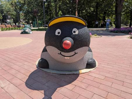 モグラ モグラ モグラ,遊具,公園の写真素材