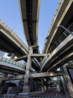 ジャンクション ジャンクション,東京,高速の写真素材