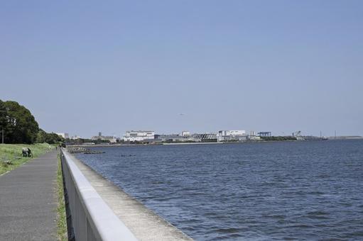 View from Keihinjima Tsubasa Park, JPG