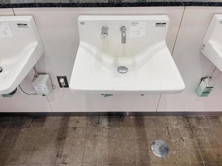 洗面台 洗面台,手洗い,水道の写真素材