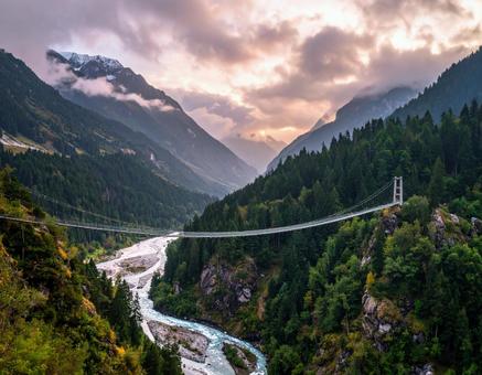 橋の風景の写真