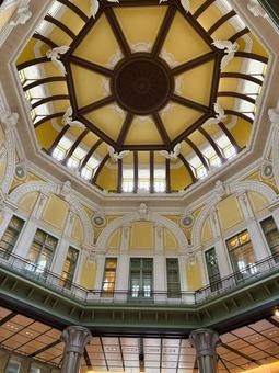 東京駅舎 ドーム天井 東京駅舎 ドーム天井の写真