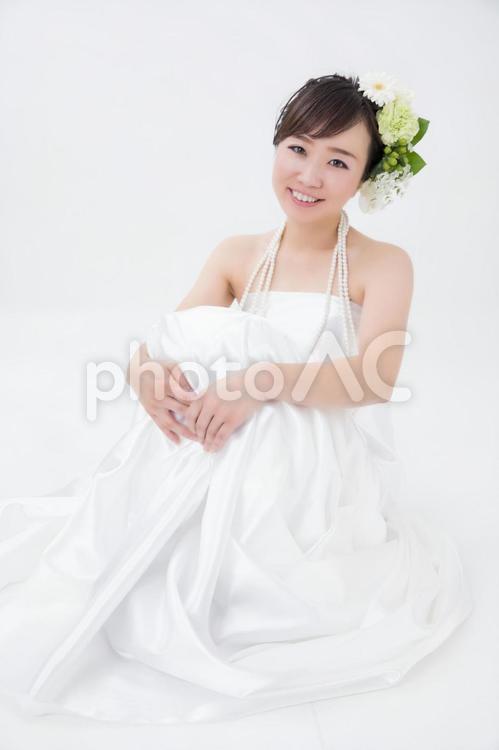 美容のイメージ 美容,女性,ウェディングドレスの写真素材