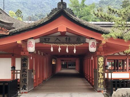 厳島神社 厳島神社,広島,宮島の写真素材
