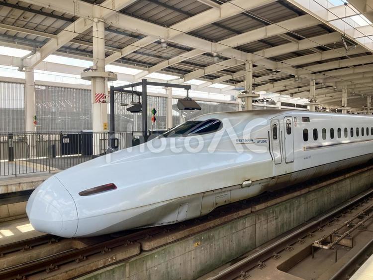 九州新幹線みずほ・さくら（N700系） 新幹線,n700,みずほの写真素材