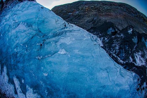 スヴィーナ氷河の氷壁 スヴィーナ氷河の氷壁 スヴィーナ氷河,氷河,アイスランドの写真素材