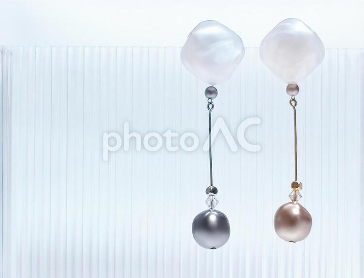 アクセサリー◆ピアス アクセサリー,ピアス,デザイン（装飾）の写真素材