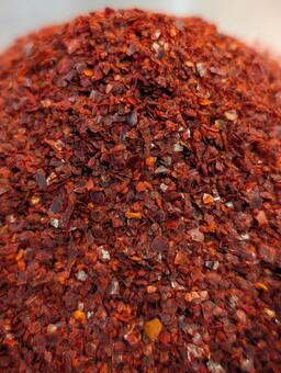 唐辛子粉 唐辛子,粉,辛いの写真素材