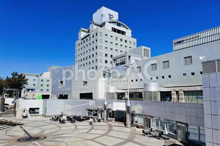 つくばセンターの風景 筑波研究学園都市,つくばセンター,つくば市の写真素材