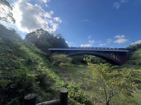 Photo, torii, bridge, jinfeng, 