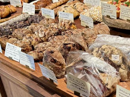 美味しそうなパン売り場 パン,パン屋さん,ベーカリーの写真素材