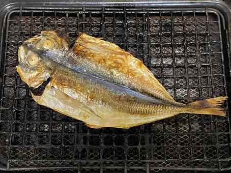 アジの開き アジの開き アジ,鯵,開きの写真素材