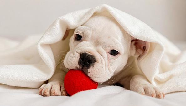 フレンチブルドッグの子犬の写真