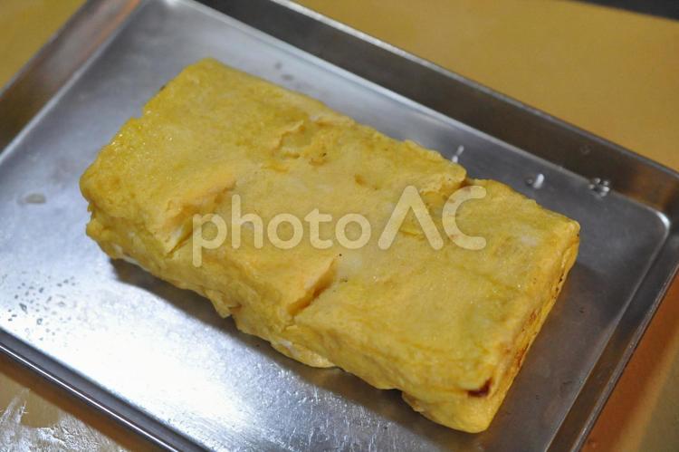 だし巻き卵 家庭料理,手作り料理,おかずの写真素材