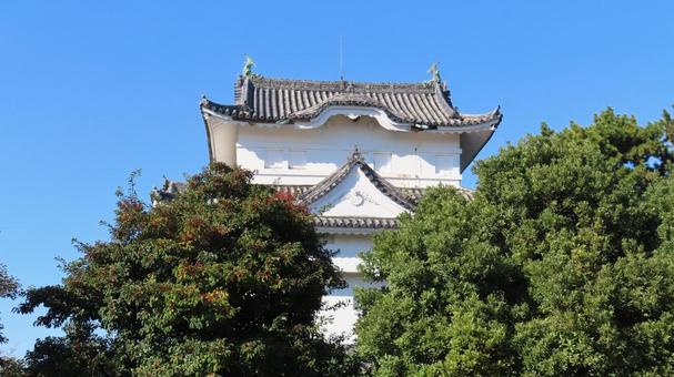 名古屋城　本丸　東南隅櫓 名古屋城,尾張徳川家,御三家の写真素材