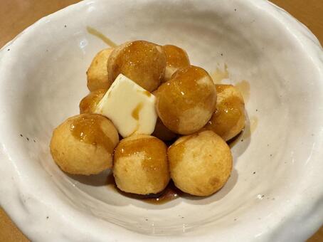 いももちバター いももちバター,ジャガイモ,バターの写真素材