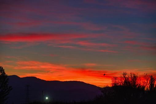 夕焼け 2023/11/2 夕焼け 2023/11/2の写真