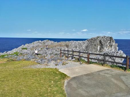 辺戸岬 辺戸岬 辺戸岬,沖縄県国頭郡国頭村辺戸,沖縄本島最北の写真素材