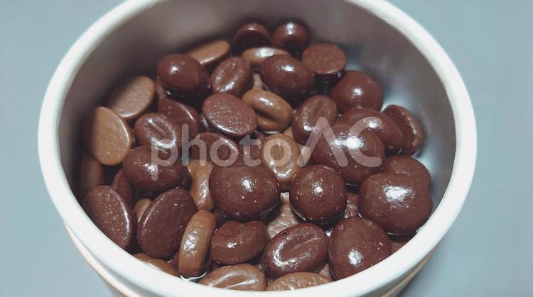 チョコレート　コーヒー　バレンタイン　プレゼント チョコレート,バレンタイン,バレンタインデーの写真素材
