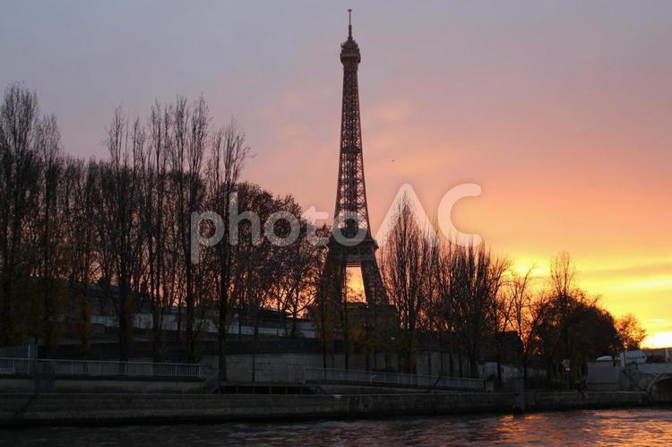 エッフェル塔 旅,海外,フランスの写真素材