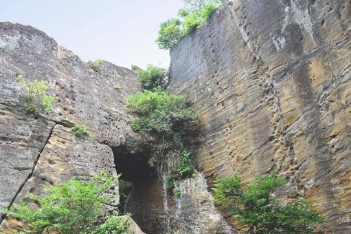 鷹取山 鷹取山 横須賀,鷹取山,湘南妙義の写真素材