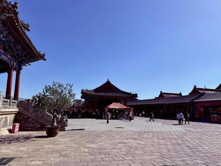 活気ある瀋陽故宮博物院 活気ある瀋陽故宮博物院の写真