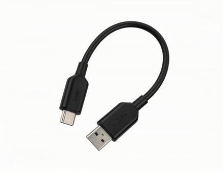 USB-Cケーブル_背景透過 USB-Cケーブル_背景透過の写真