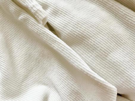 白い綺麗な布の背景素材の写真