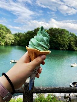 ソフトクリーム ソフトクリームの写真