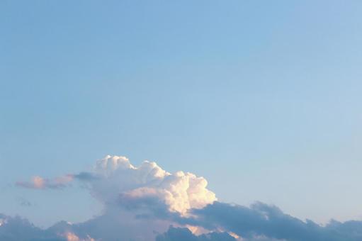 Cumulonimbus clouds Summer blue sky, JPG Cumulonimbus clouds Summer blue sky, JPG