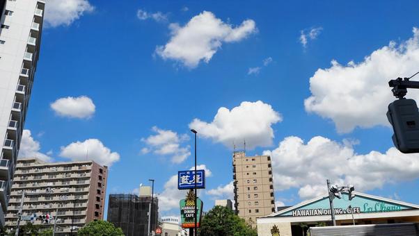 初秋の江東区・南砂四丁目交差点(東京都) 初秋の江東区・南砂四丁目交差点(東京都)の写真