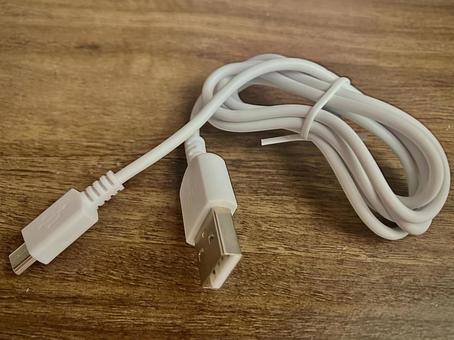 USBケーブルのイメージの写真