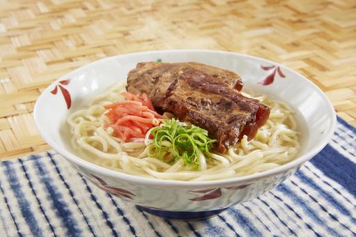 ソーキそば ソーキそば ソーキそば,沖縄そば,沖縄料理の写真素材