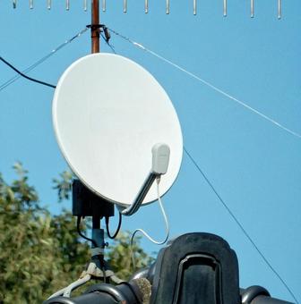 【風景写真】テレビ受信アンテナ 【風景写真】テレビ受信アンテナの写真
