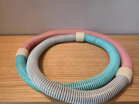 ダイエット用フラフープ フラフープ,ダイエット,バネの写真素材