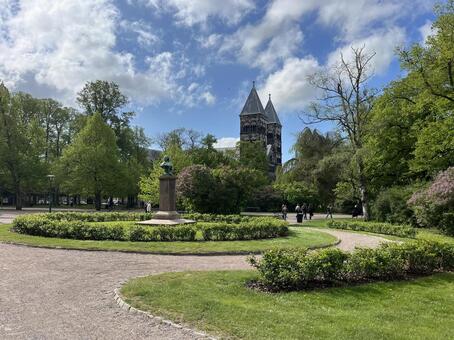 ルンド ルンド,スウェーデン,北欧の写真素材