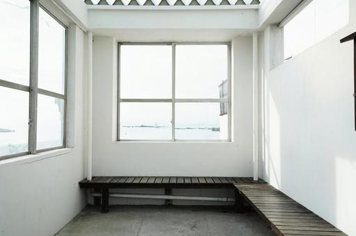 神奈川 真名瀬バス停4 真名瀬バス停,海の見えるバス停,エモいバス停の写真素材