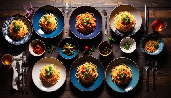 トマトスパゲッティーの写真