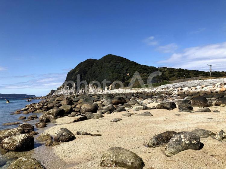 柏島の風景（高知県幡多郡大月町） 柏島,大月町,高知の写真素材