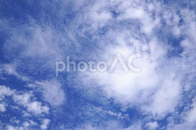 あの白い雲のように お天気,観察,曇りの写真素材