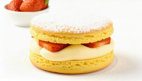 美味しそうなイチゴのケーキ 美味しそうなイチゴのケーキの写真